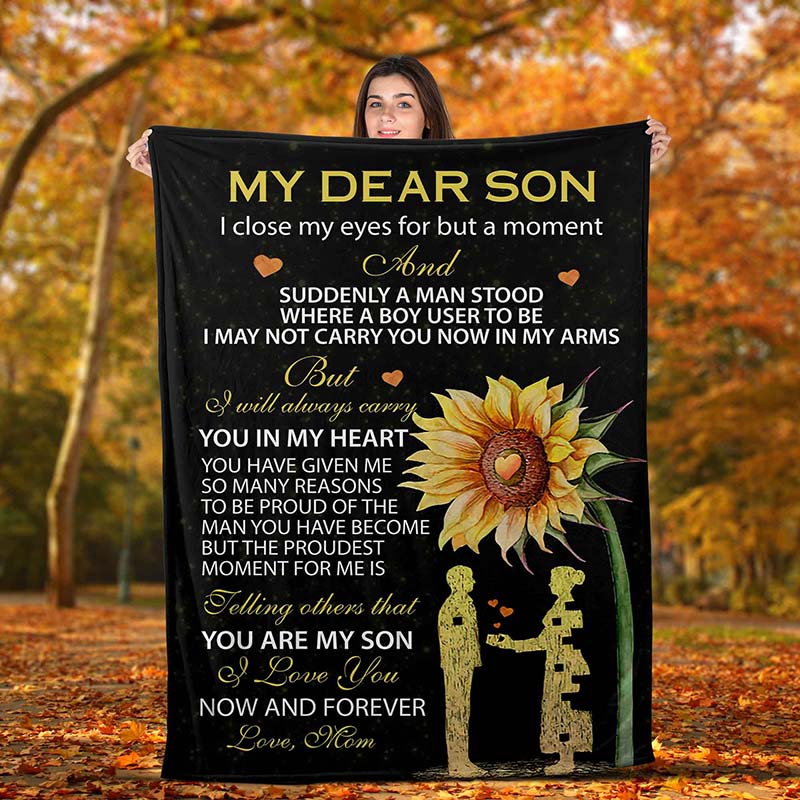 Dear My Son I Close My Eyes For But A Moment Love, Mom-TT1711
