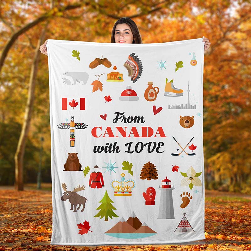 Deer Bear With Quoter From Canada With Love-TT1711