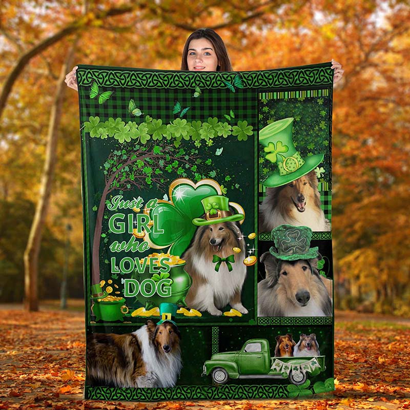 St patrick's day blanket outlet