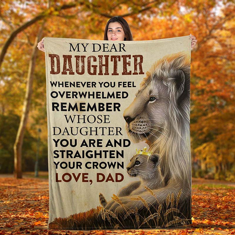 Lion King Dad To My Daughter Remember Whose Daughter You Are-TT0112