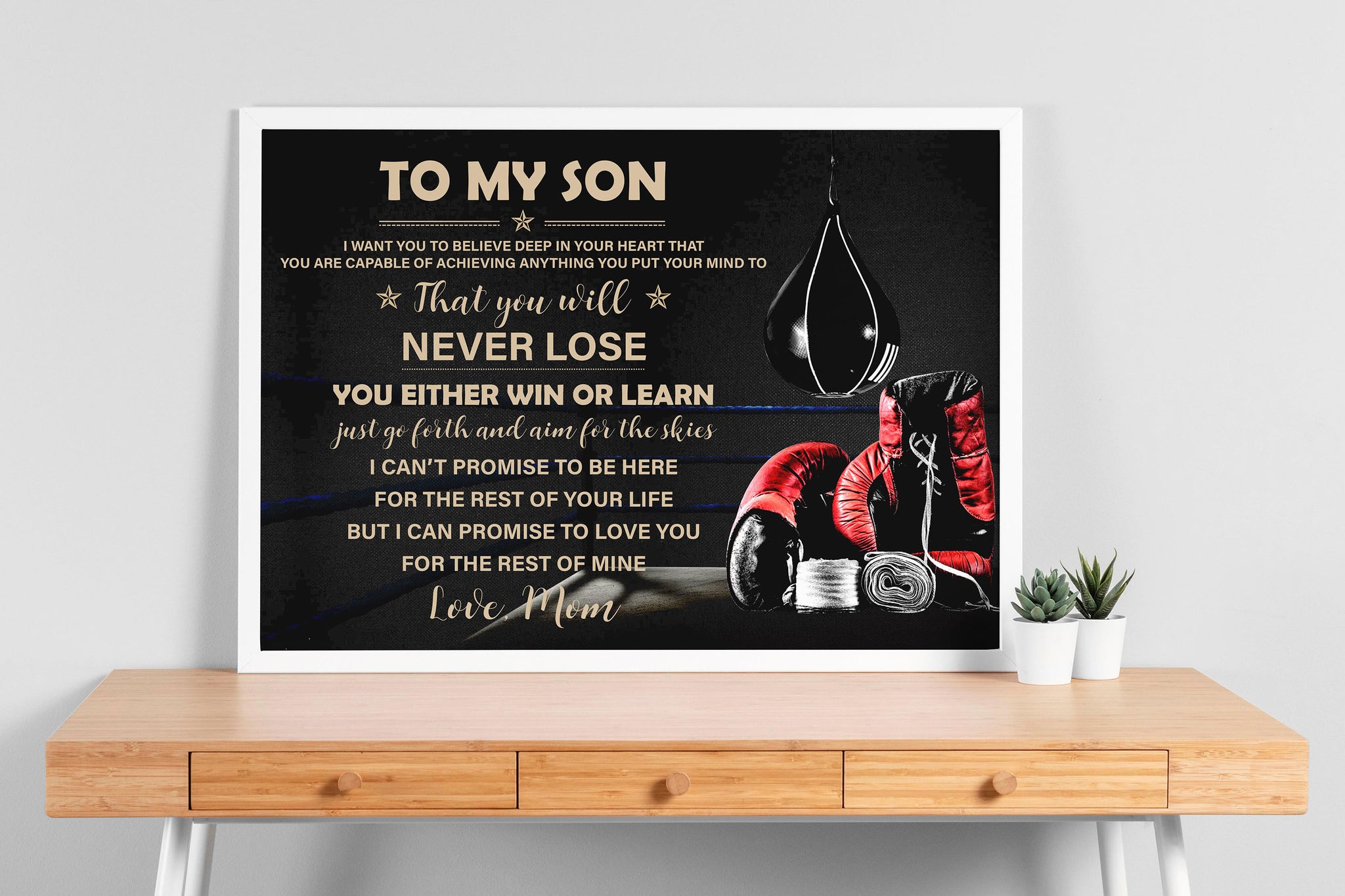 Boxing Dad To Son That You Will Never Lose TT187