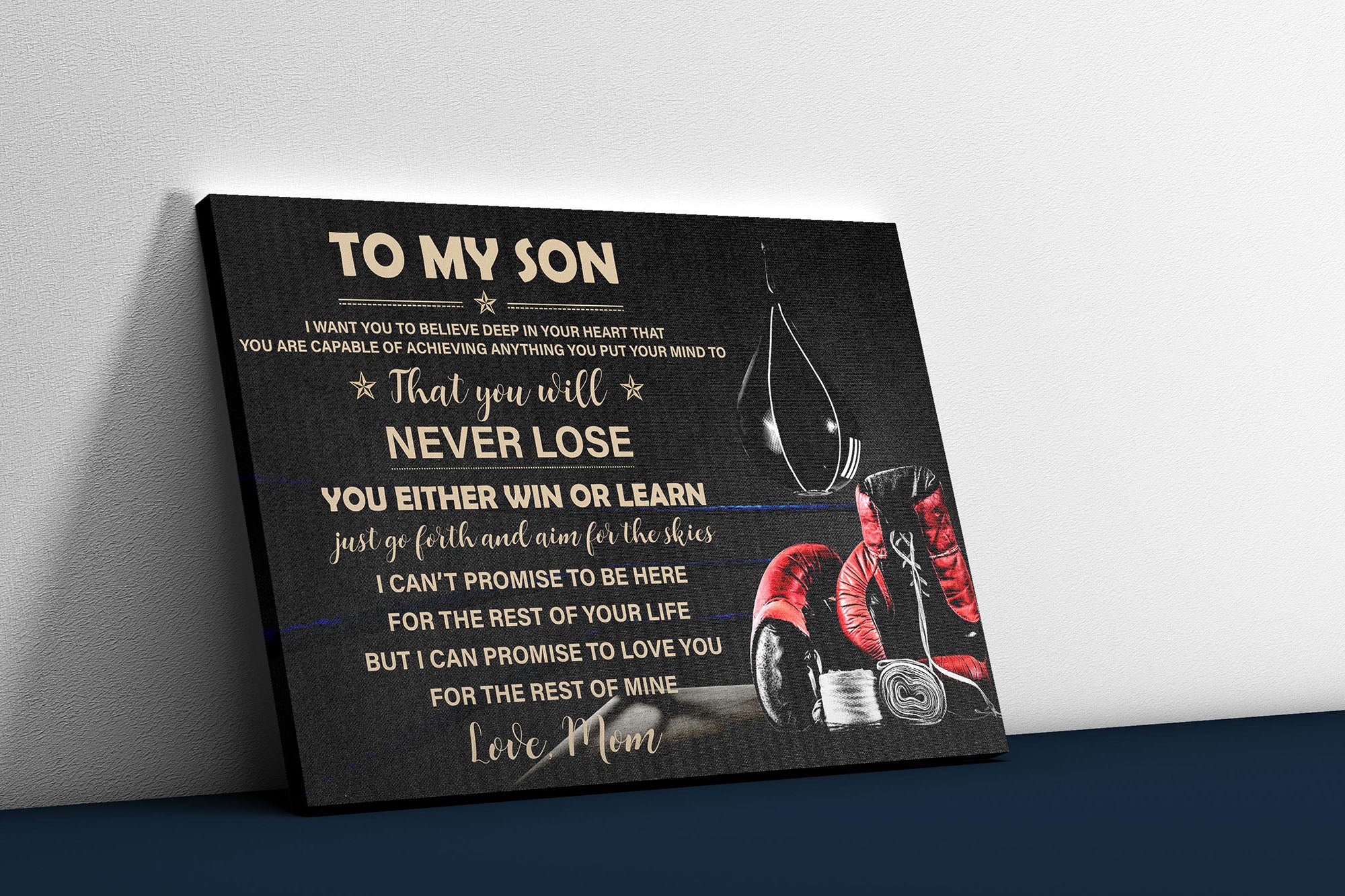 Boxing Dad To Son That You Will Never Lose TT187
