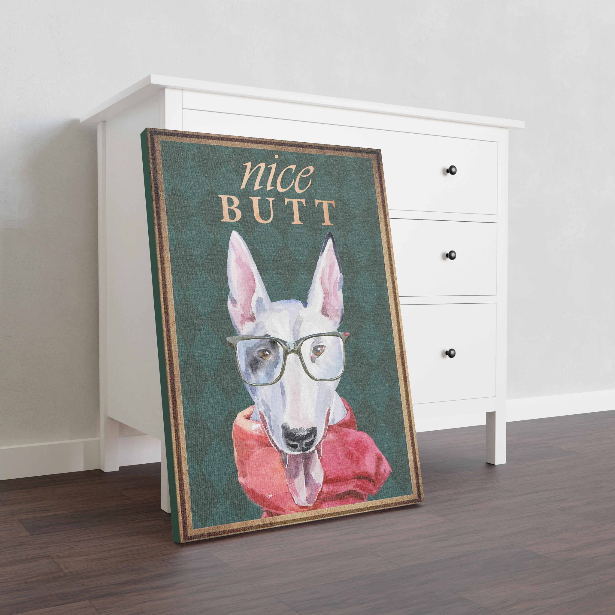 Bull Terrier Nice Butt Vintage-TT0708