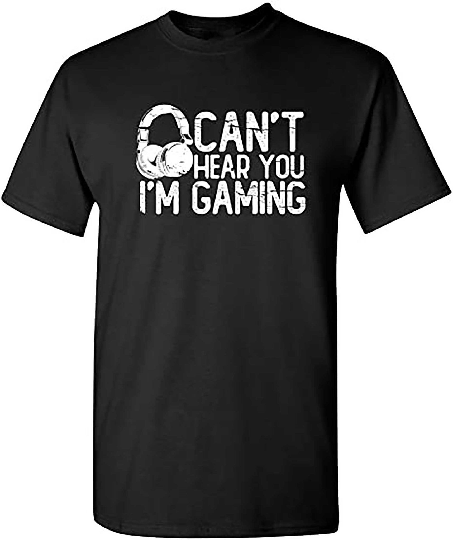 Skitongifts Cant Hear You Im Gaming Headset Graphic Video Games Gamer Gift Funny T Shirt
