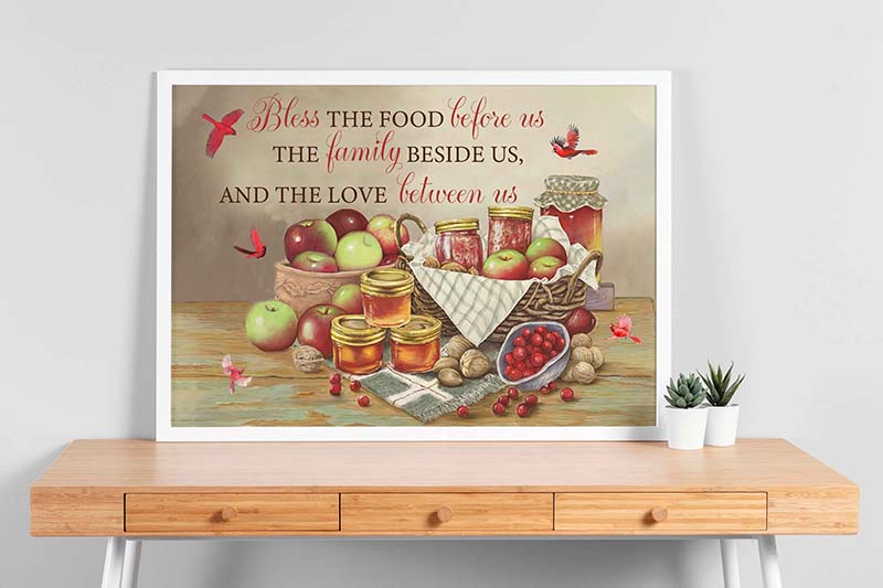 Cardinal -Bless The Food Before Us The Family Beside Us-TT1803