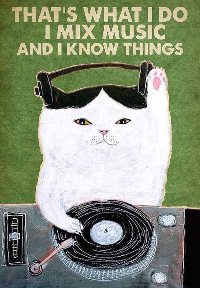 Cat Dj That’s What I Do I Mix Music And I Know Things-TT2308