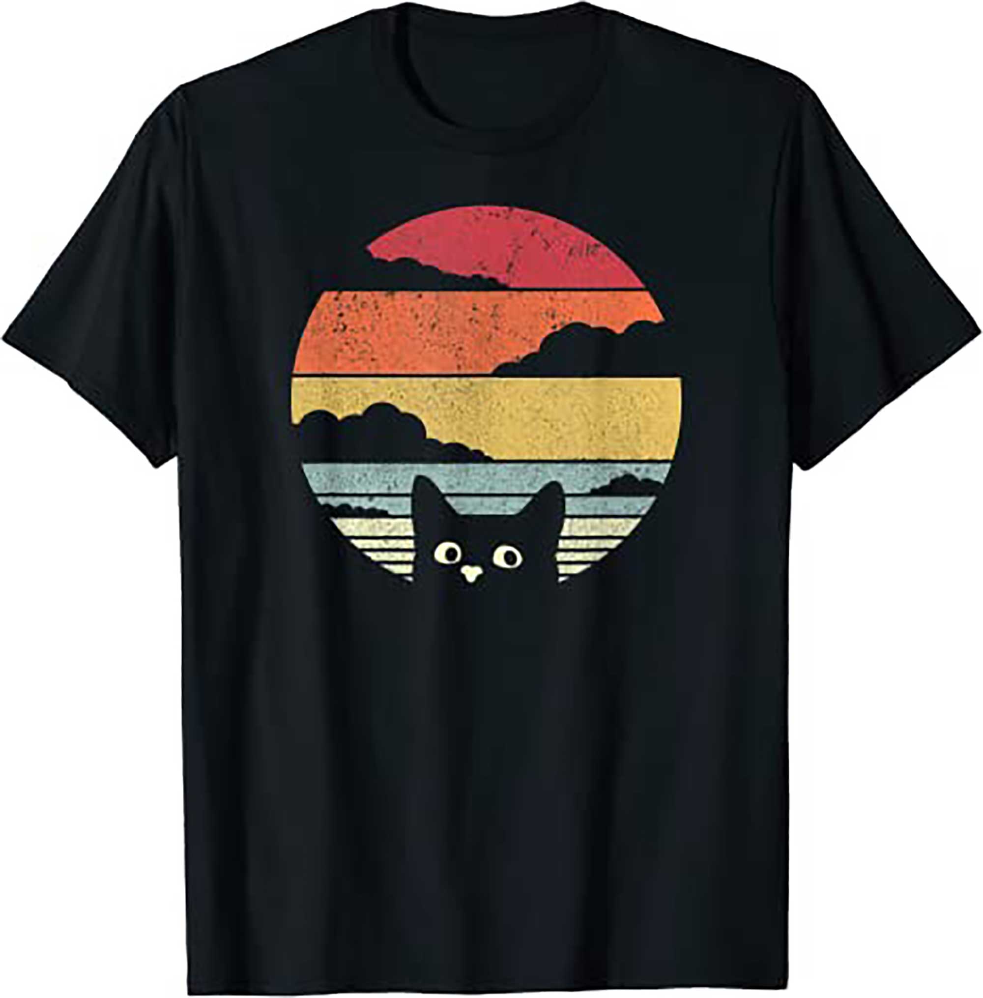 Cat Shirt Retro Style T Shirt