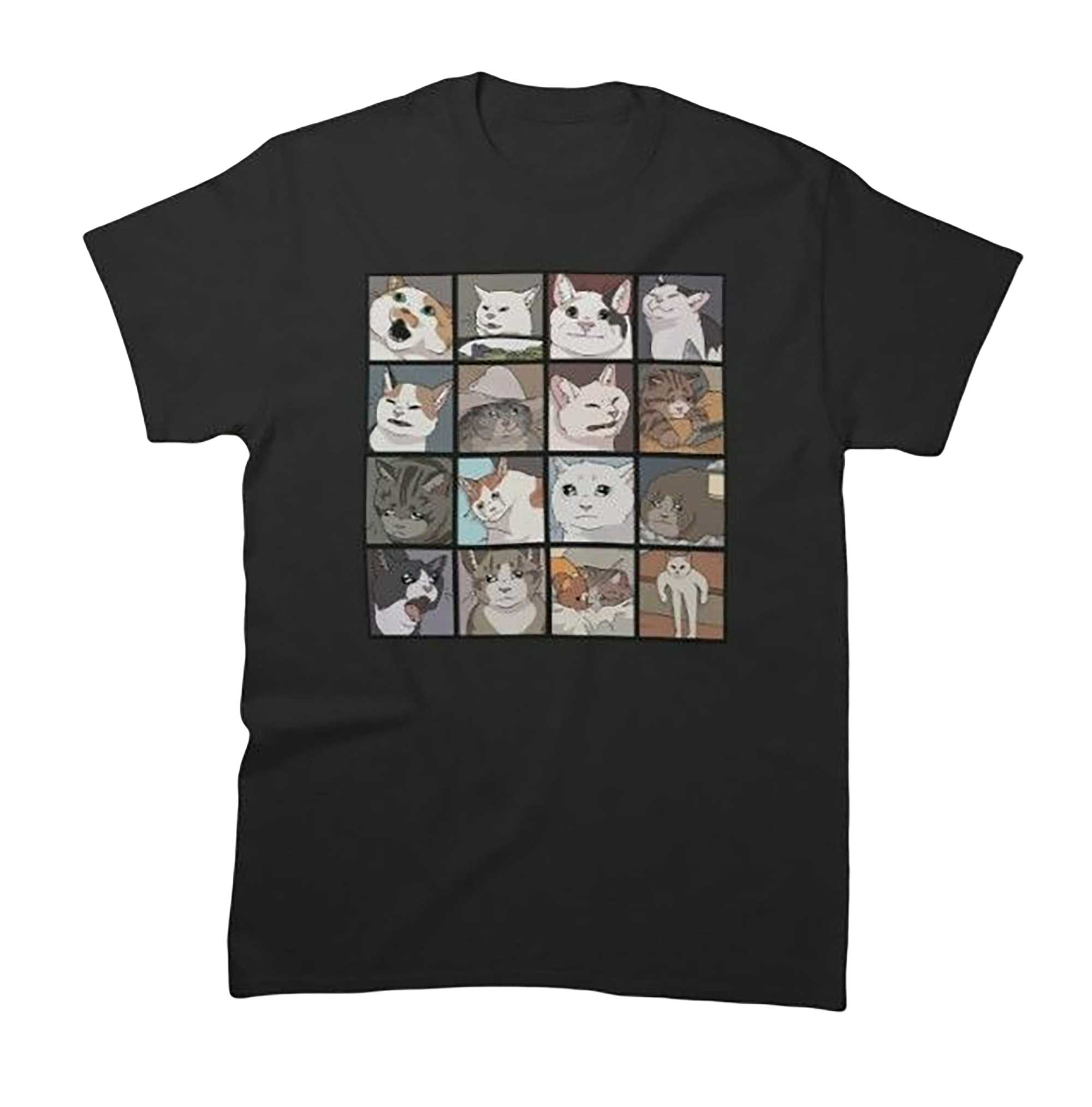 Skitongift-Cats-20-Classic-T-Shirt-Funny-Shirts-Hoodie-Sweater-Short-Sleeve-Casual-Shirt