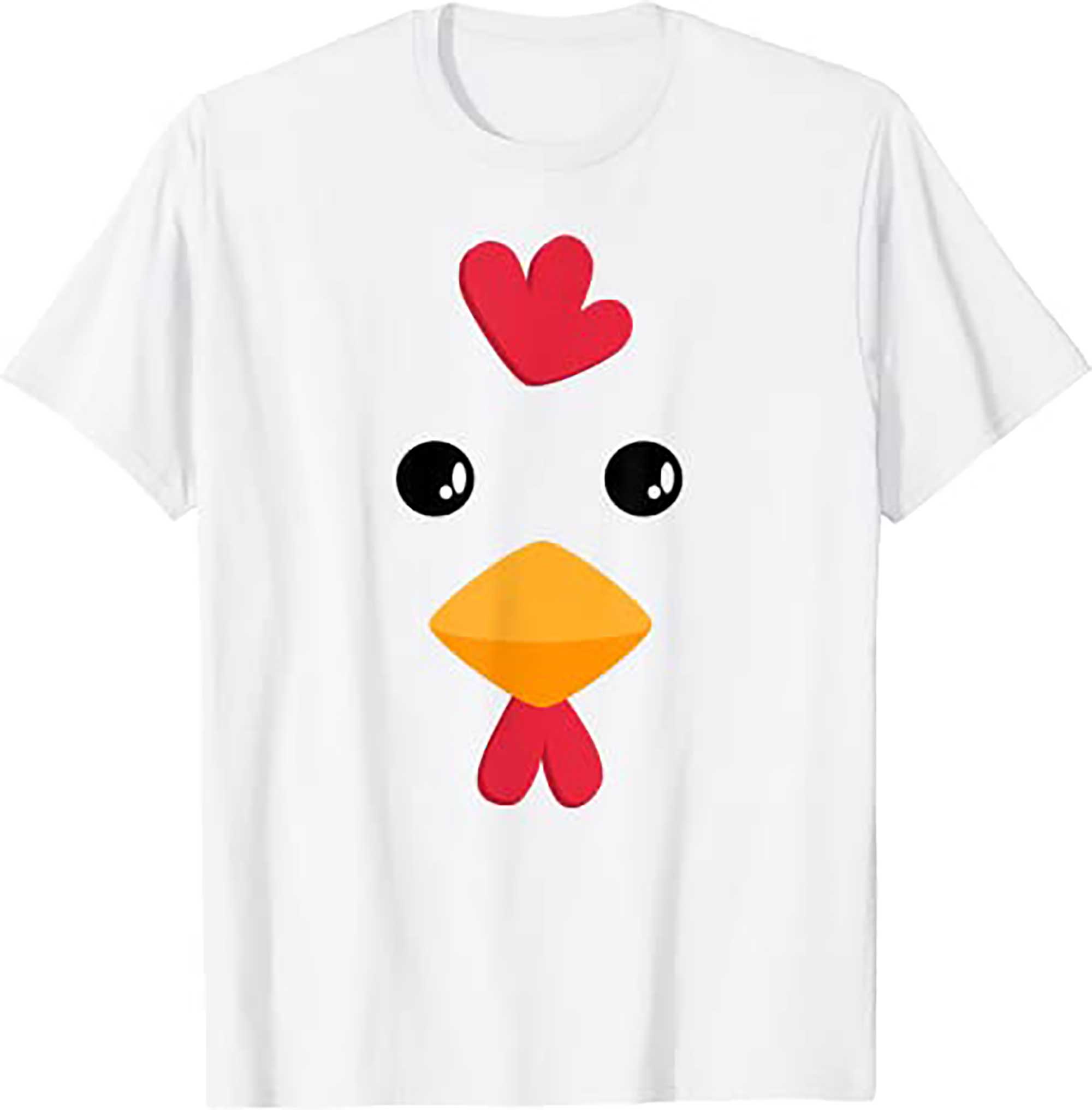 Skitongifts Chicken Halloween Costume Shirt Funny Kids Adults
