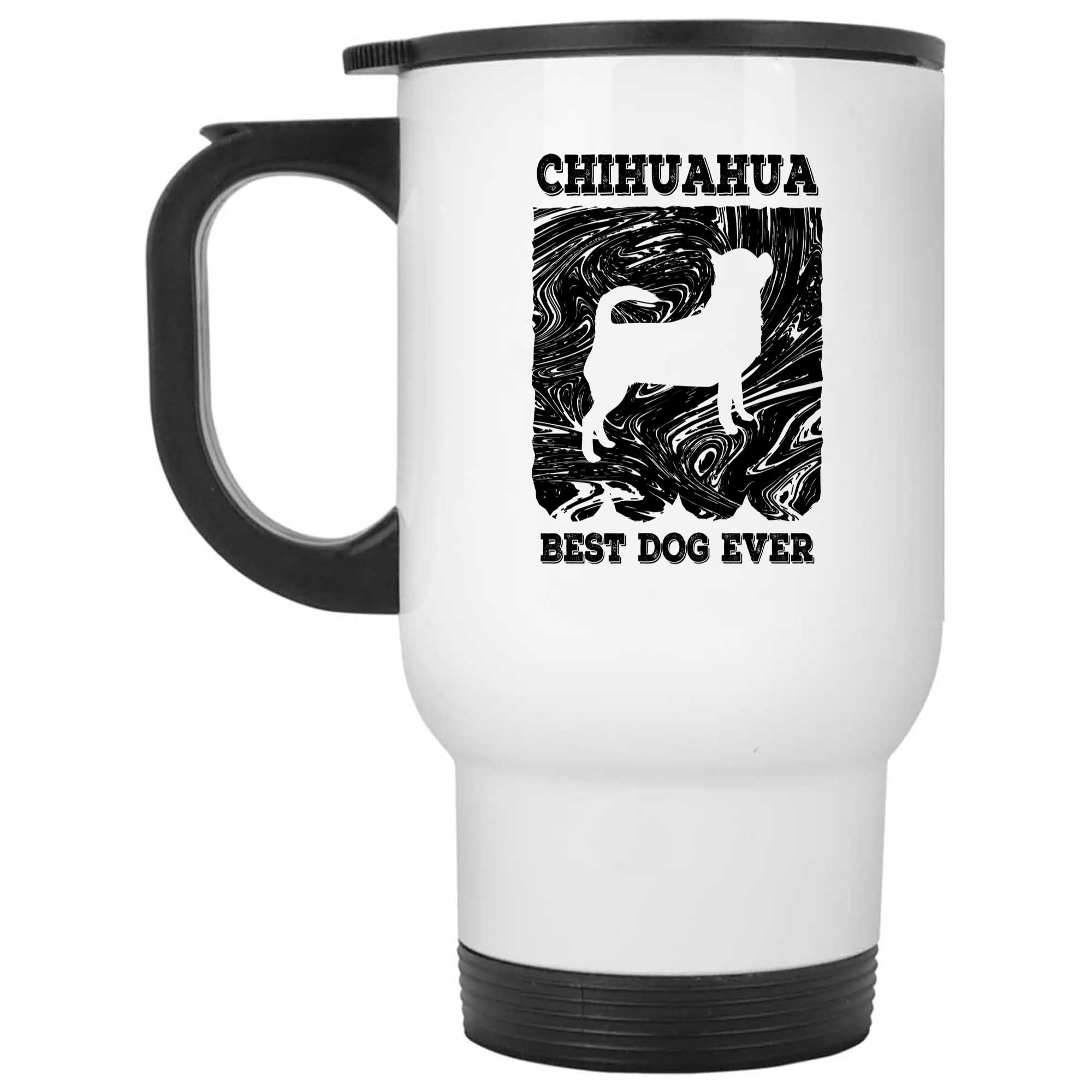 Skitongifts Funny Ceramic Novelty Coffee Mug Chihuahua Best Dog Ever Vintage For Dog Lover vaWucKv