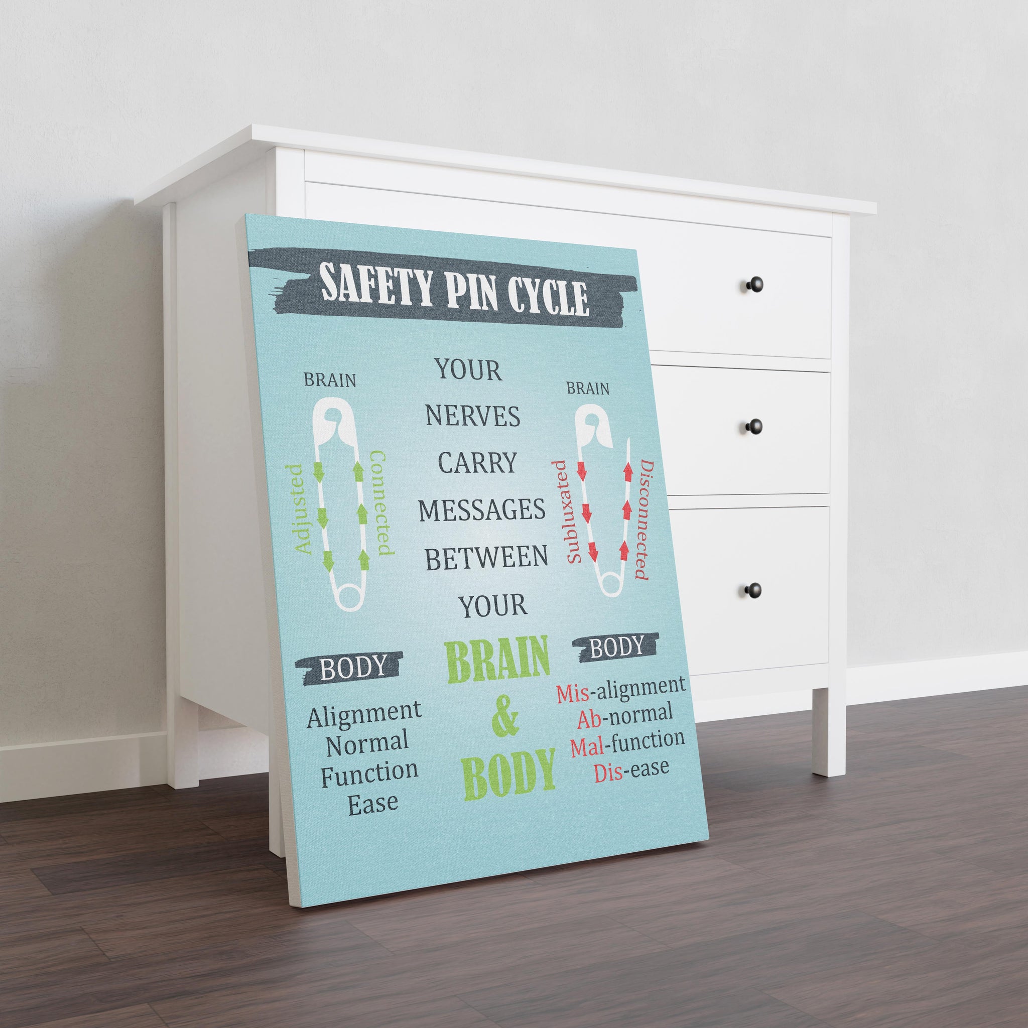 Chiropractor Safety Pin Cycle-TT0908
