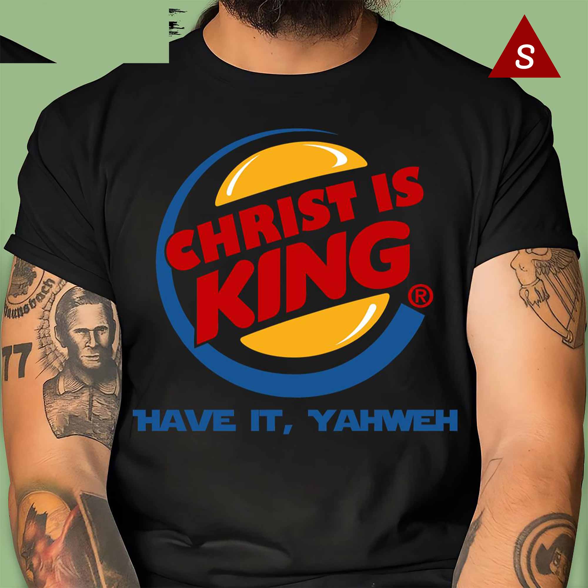 Skitongift Christ Is King Have It Yahweh Jesus Is King T Shirt