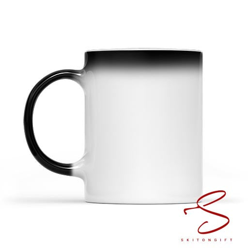 Skitongift Ceramic Novelty Coffee Mug Thick Thighs Witch Vibes Spooky Halloween Mug