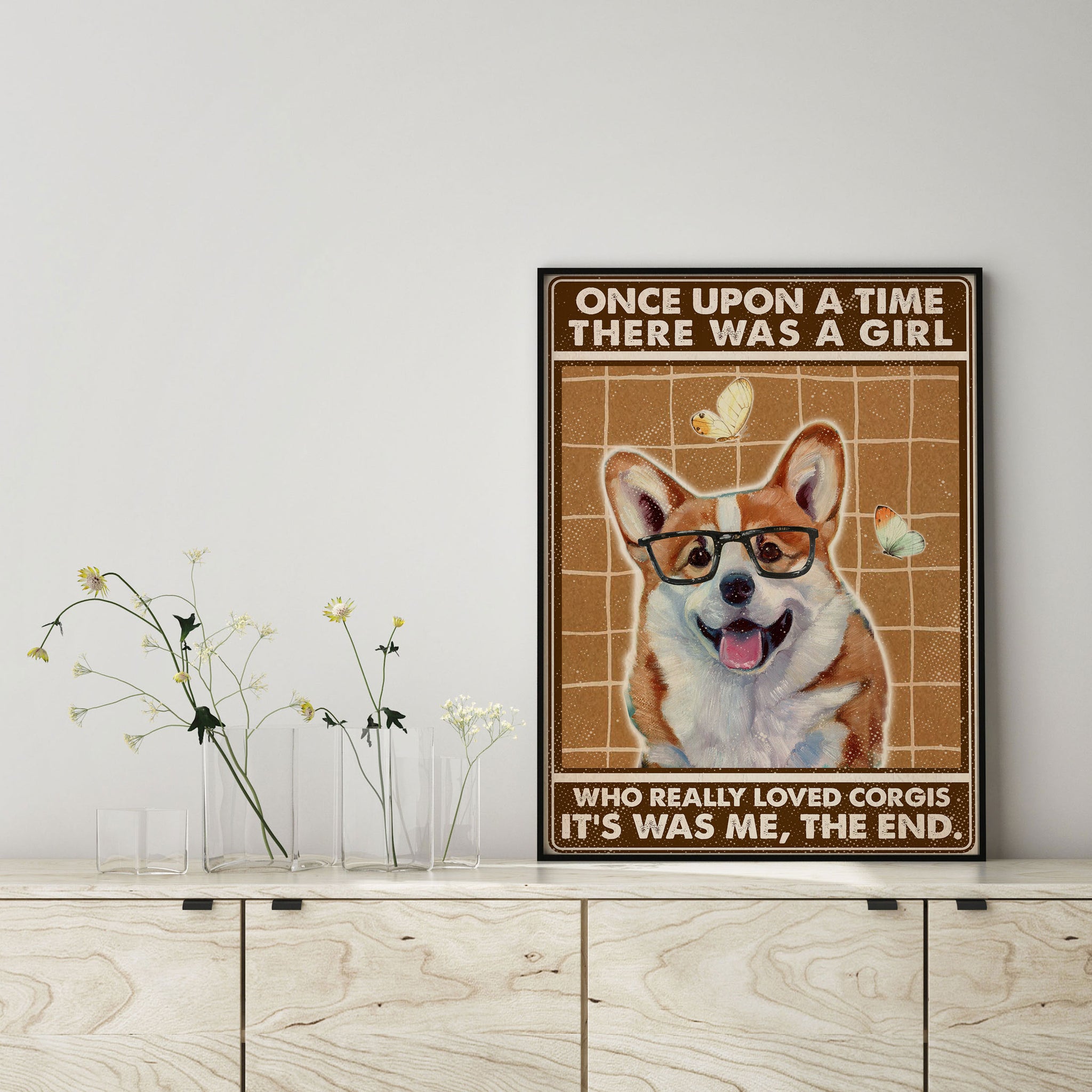 Corgi Really Loved Beagle It Was Me The End-MH0708