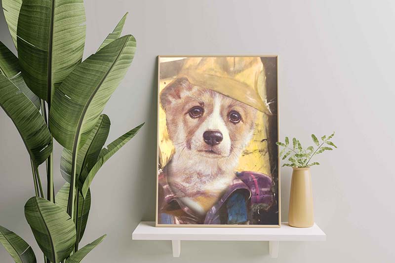 Corgi Dog Plumber-TT1012