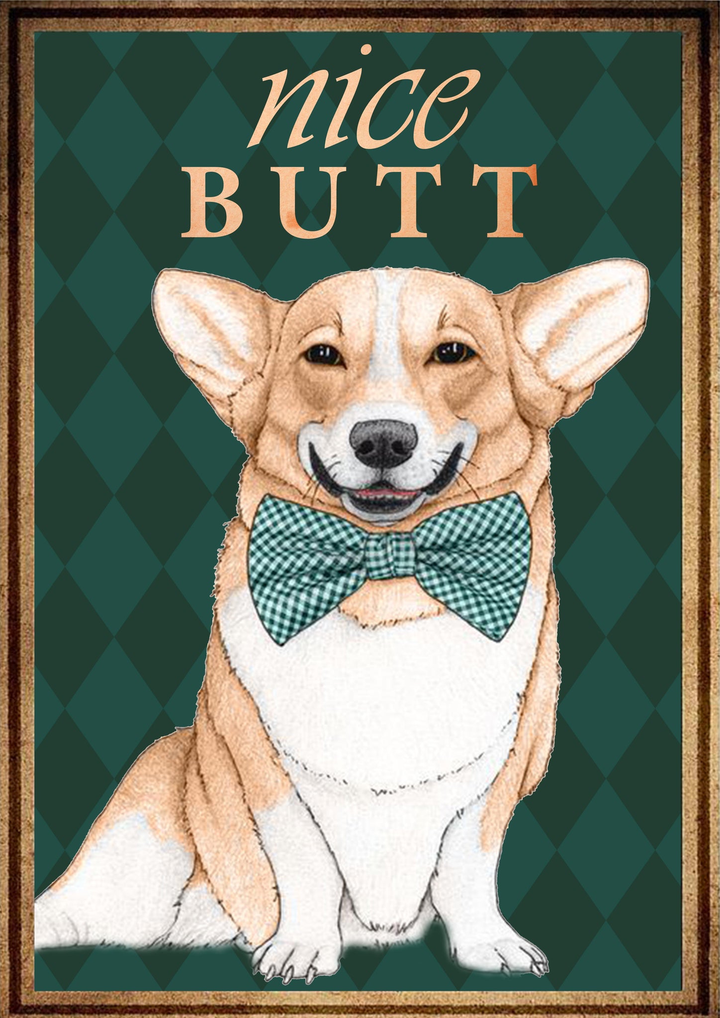 Corgi Nice Butt Vintage-TT0708