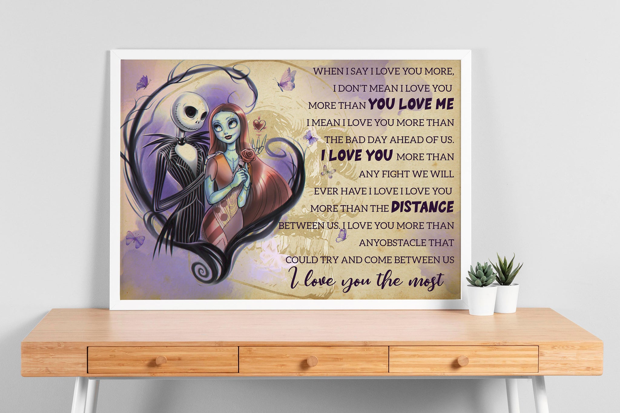Couple Skellington When I Say I Love You More Quotes Loves Halloween
