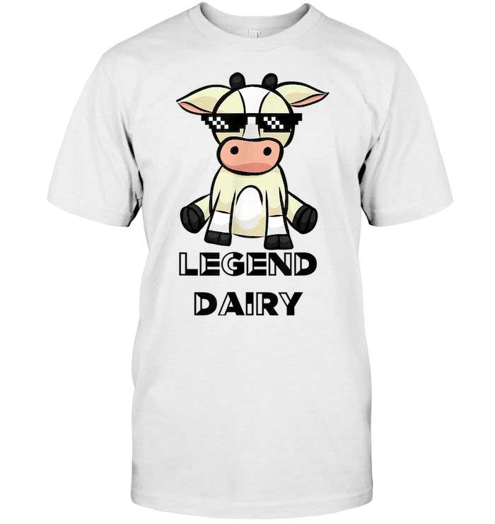 Skitongift-Cow-Shirt-Legendairy-Cow-Print-Shirt-T-Shirt-Funny-Shirts-Hoodie-Sweater-Short-Sleeve-Casual-Shirt