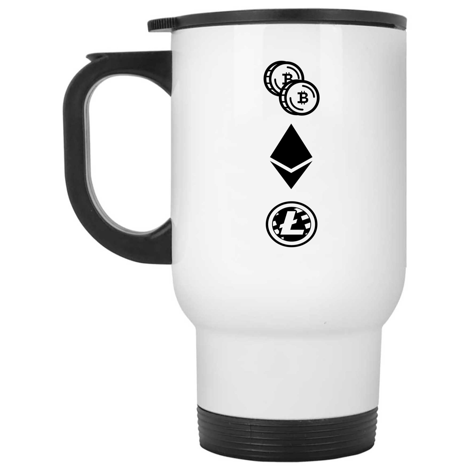 Skitongifts Funny Ceramic Novelty Coffee Mug Cryptocurrency Ethereum Ripple Litecoin UFnLHzo