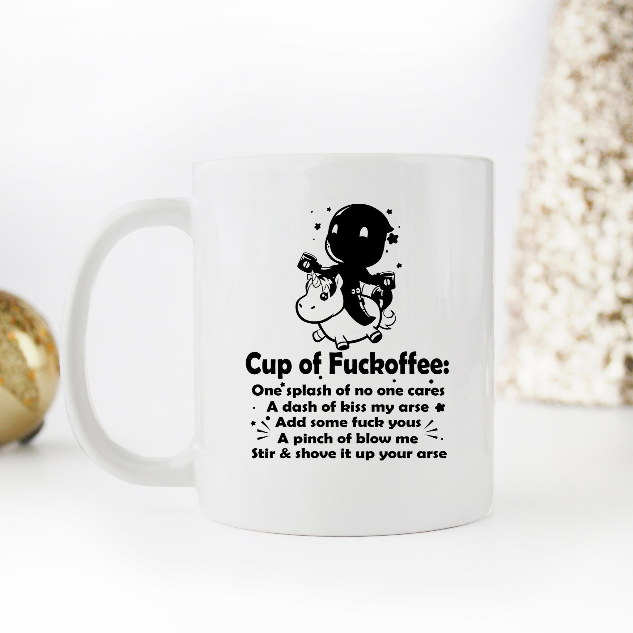 Skitongifts Funny Ceramic Novelty Coffee Mug Cup Of Fuckoffee Birthday Souvenirs NzD4Ecv