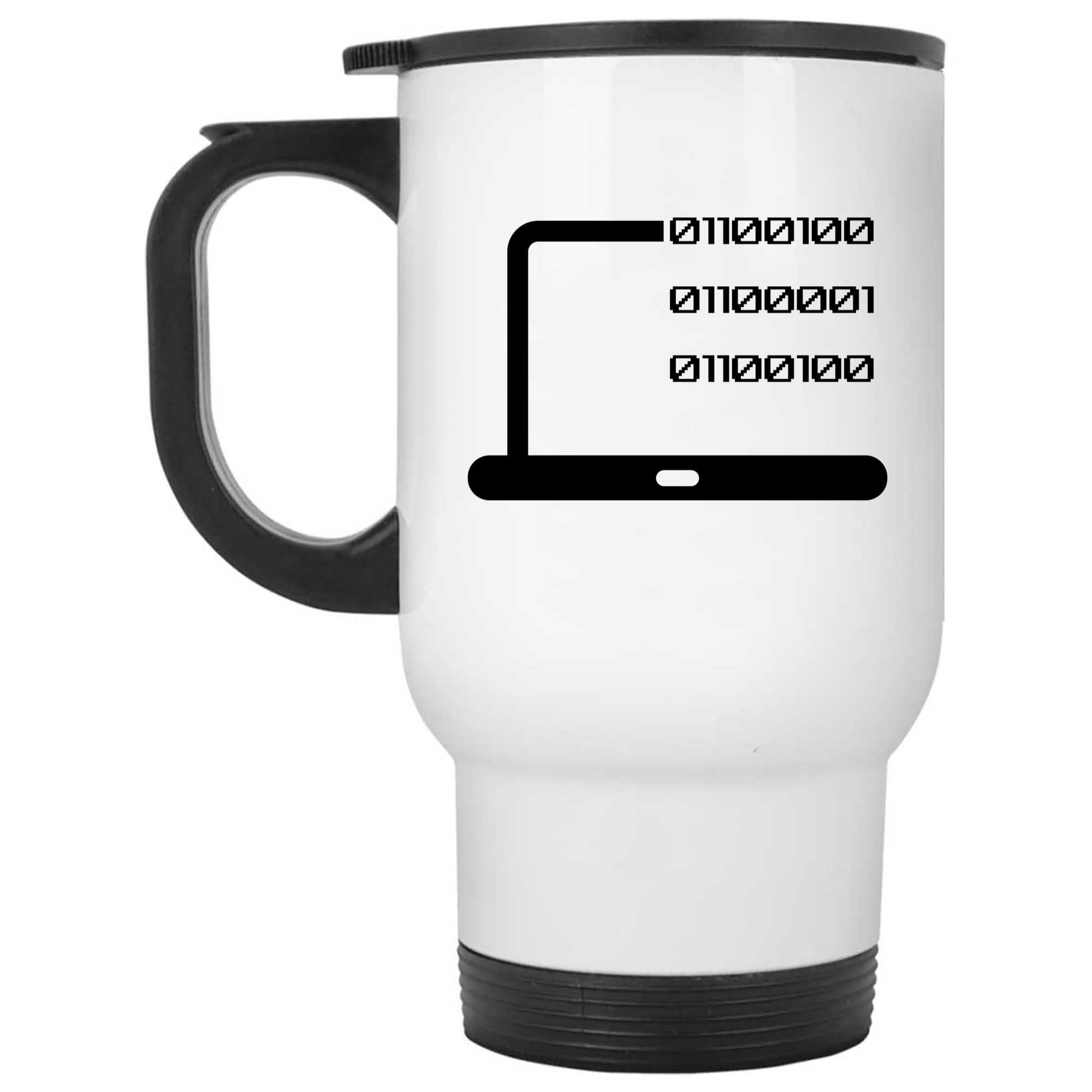 Skitongifts Funny Ceramic Novelty Coffee Mug Dad In Binary Code,Programmer,Developers,Coder,Coding,Fathers 6VTMKjX