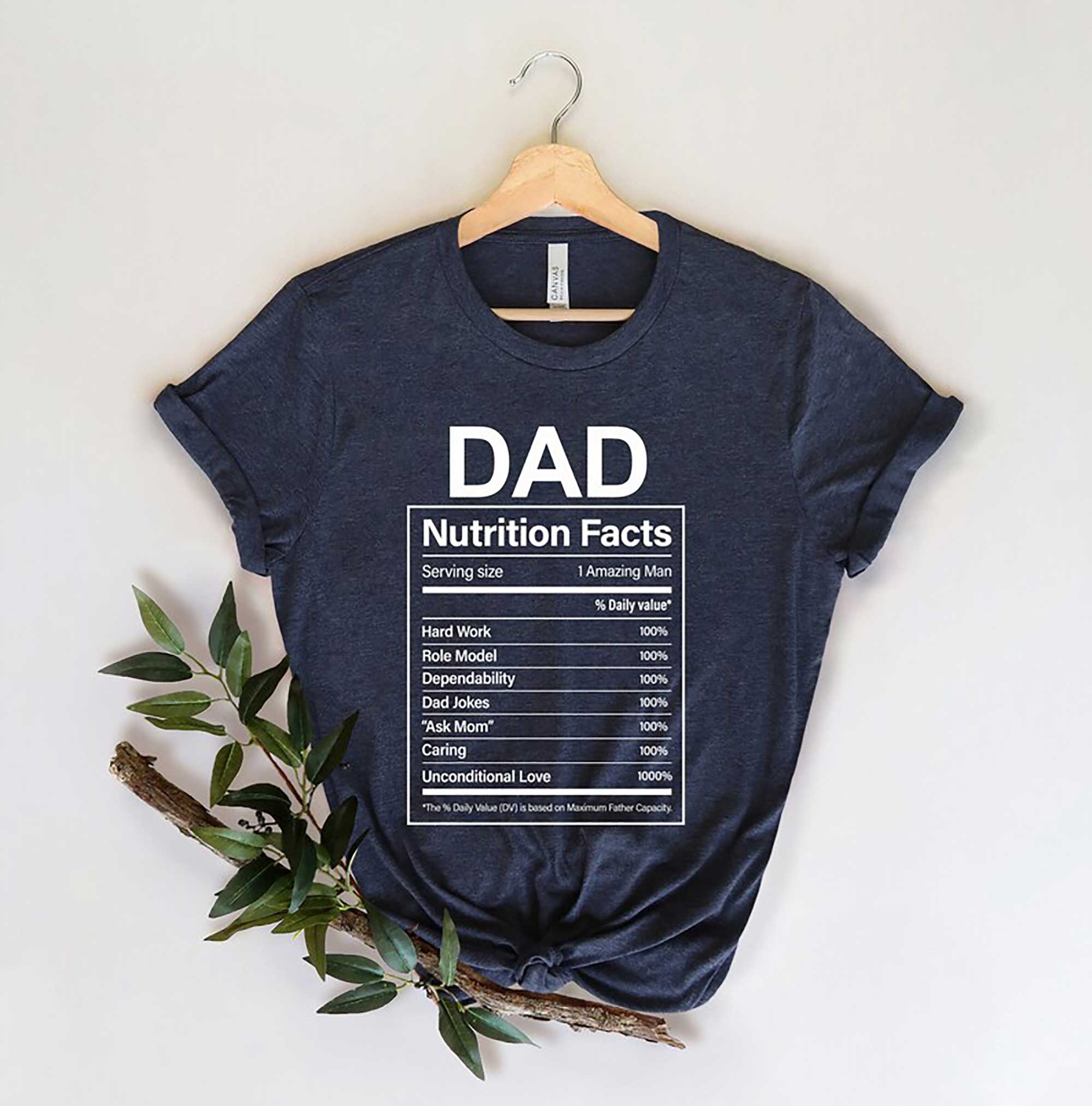 Skitongift Dad Nutrition Facts Shirt, Funny Fathers Day Shirt, Funny Dad Tee, Fathers Day Gift, Dad Jokes Gift, Dad Gift Ideas,Unique Father T Shirt