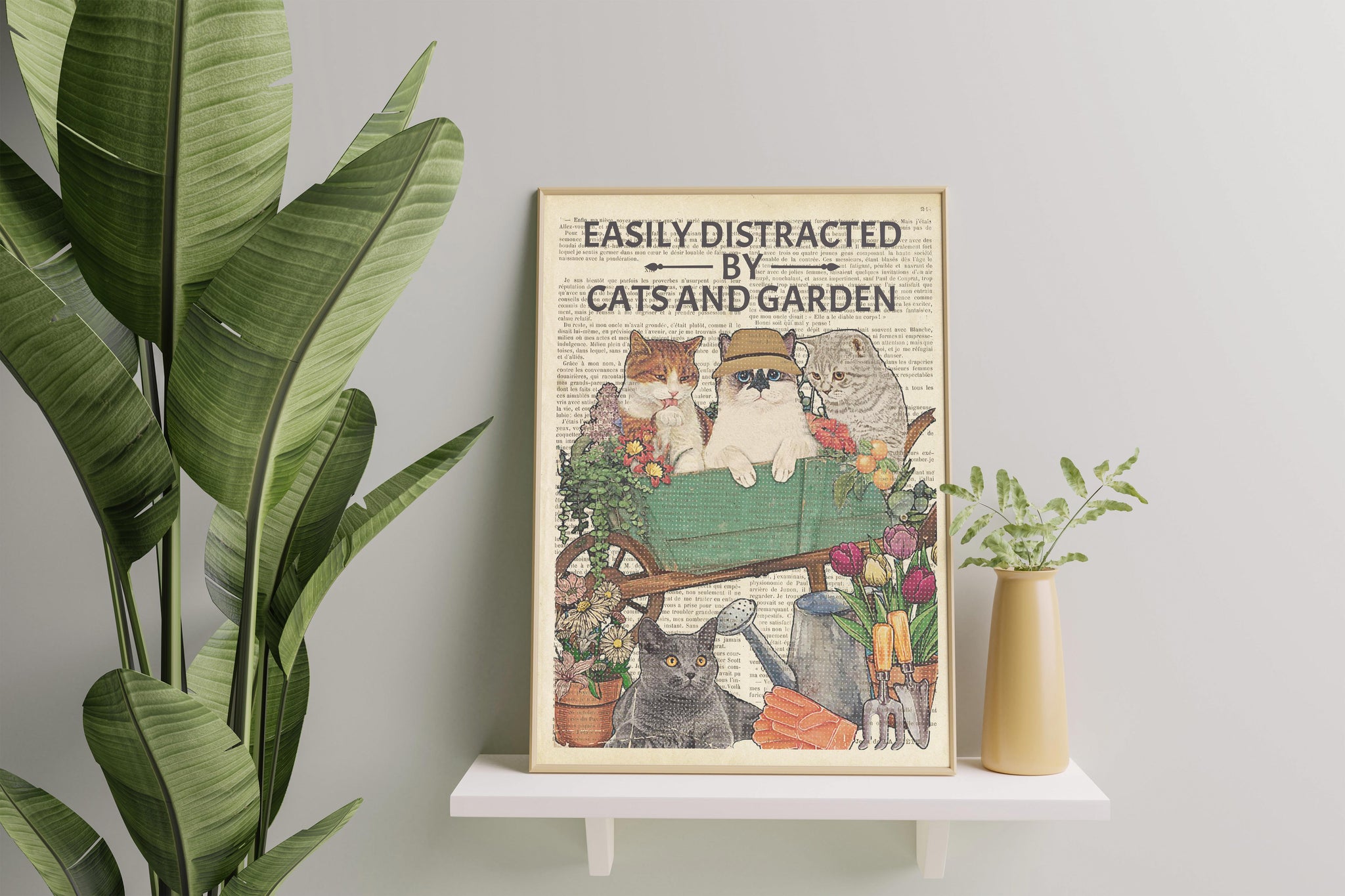 Dictionary Easily Distracted By Cats And Garden Watering Cats