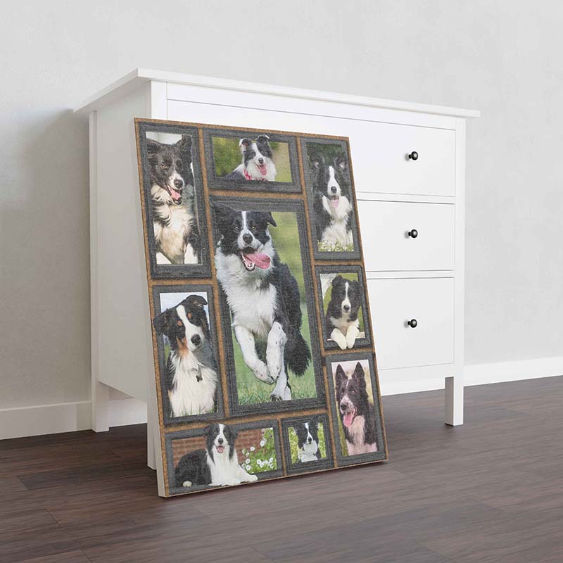 Wall Decoration, Home Decor, Decoration Room Dog Cute Border Collie-TT2511