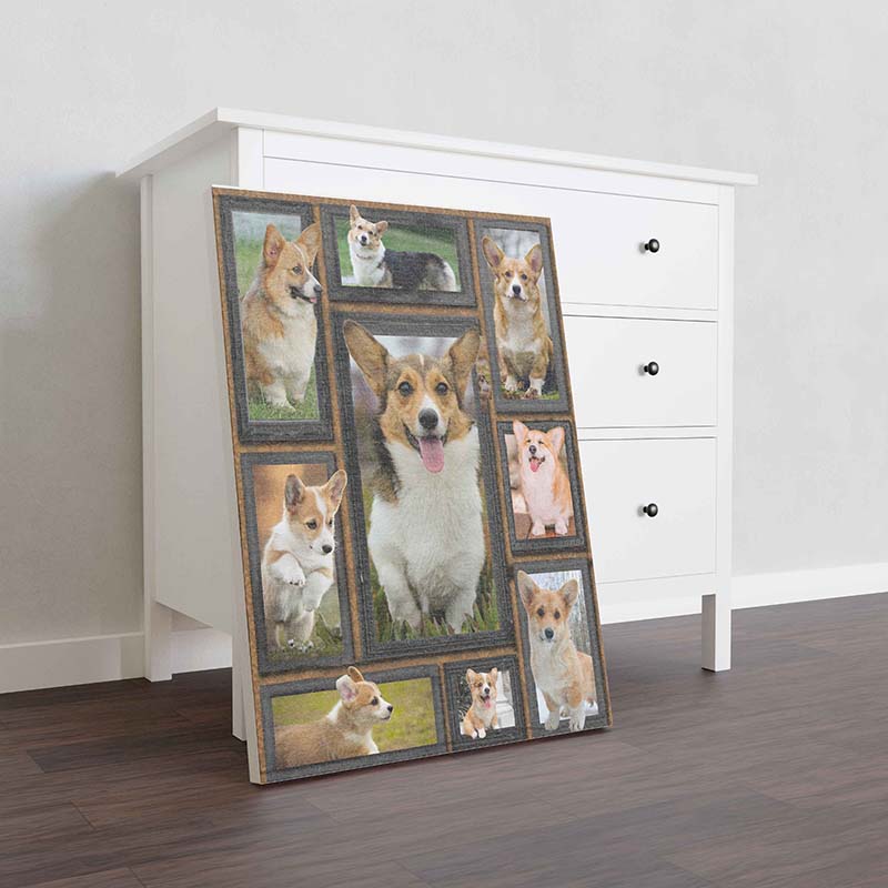 Wall Decoration, Home Decor, Decoration Room Dog Cute Corgi-TT2511