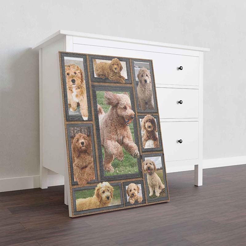 Wall Decoration, Home Decor, Decoration Room Dog Cute Goldendoodle-TT2711