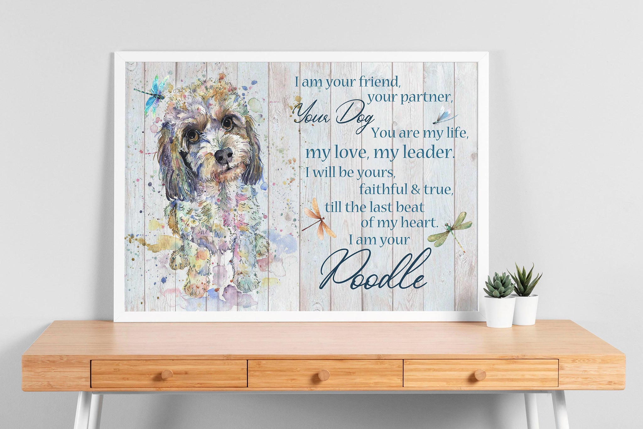 Dog Poodle I Am Your Friend
