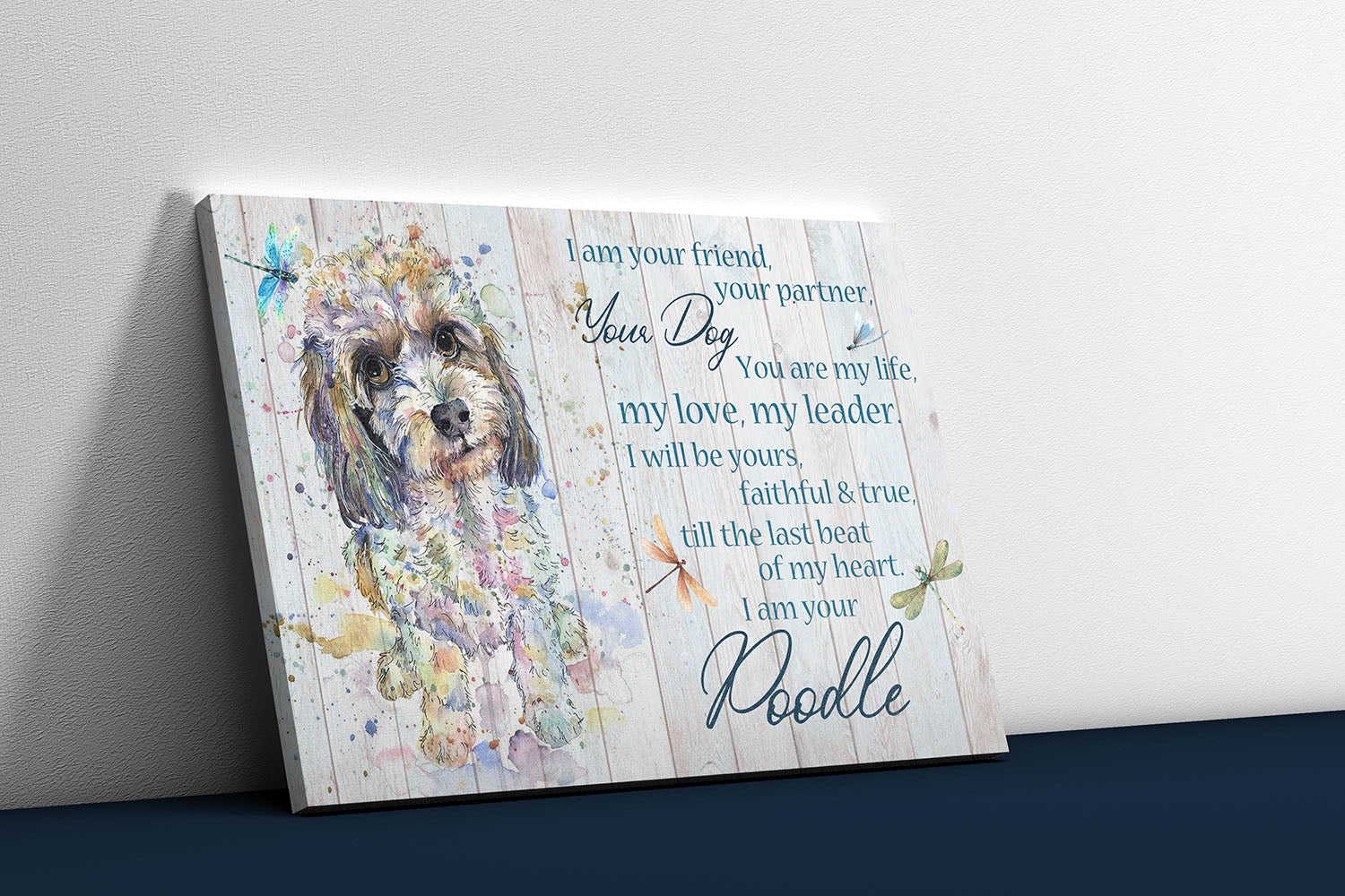 Dog Poodle I Am Your Friend