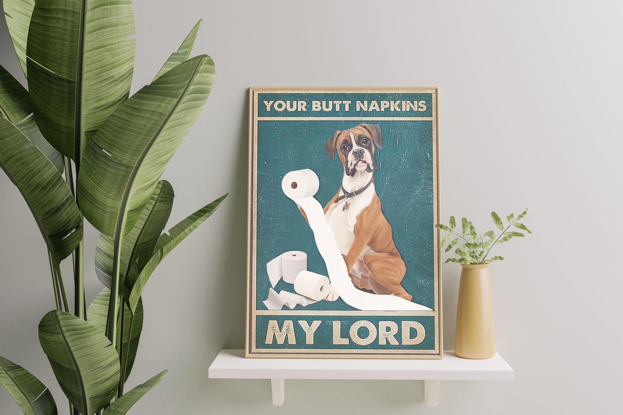 Dog Your Butt Napkins My Lord