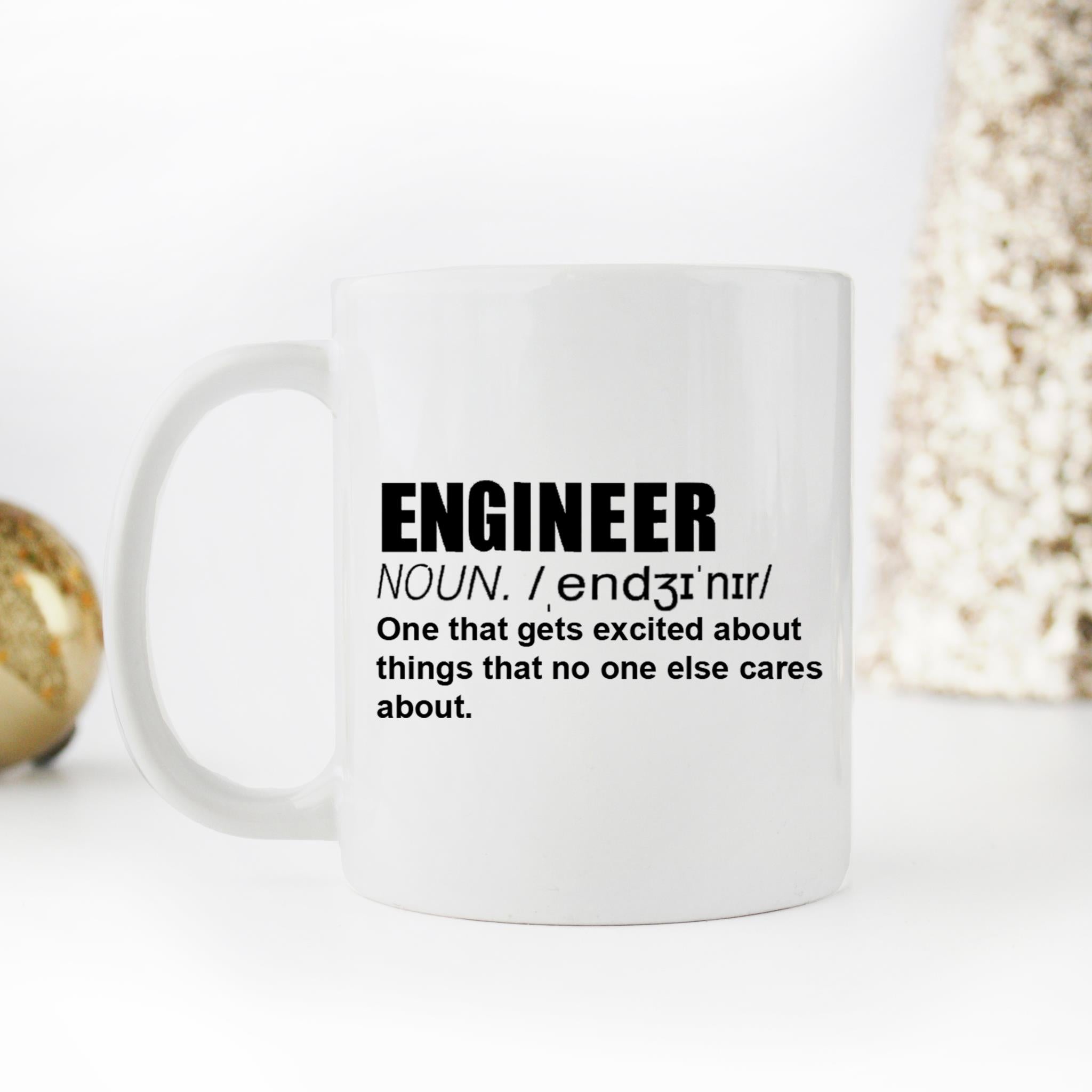 Skitongifts Funny Ceramic Novelty Coffee Mug Engineer Definition yALpr9y