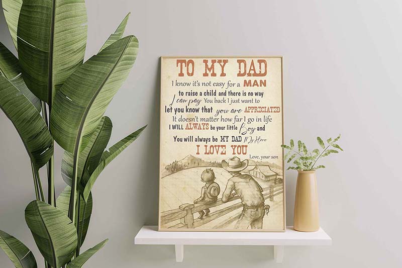 Farmer to My Dad I Know It's Not Easy For A Man - Best for Dad On Father's Day Christmas-TT1110