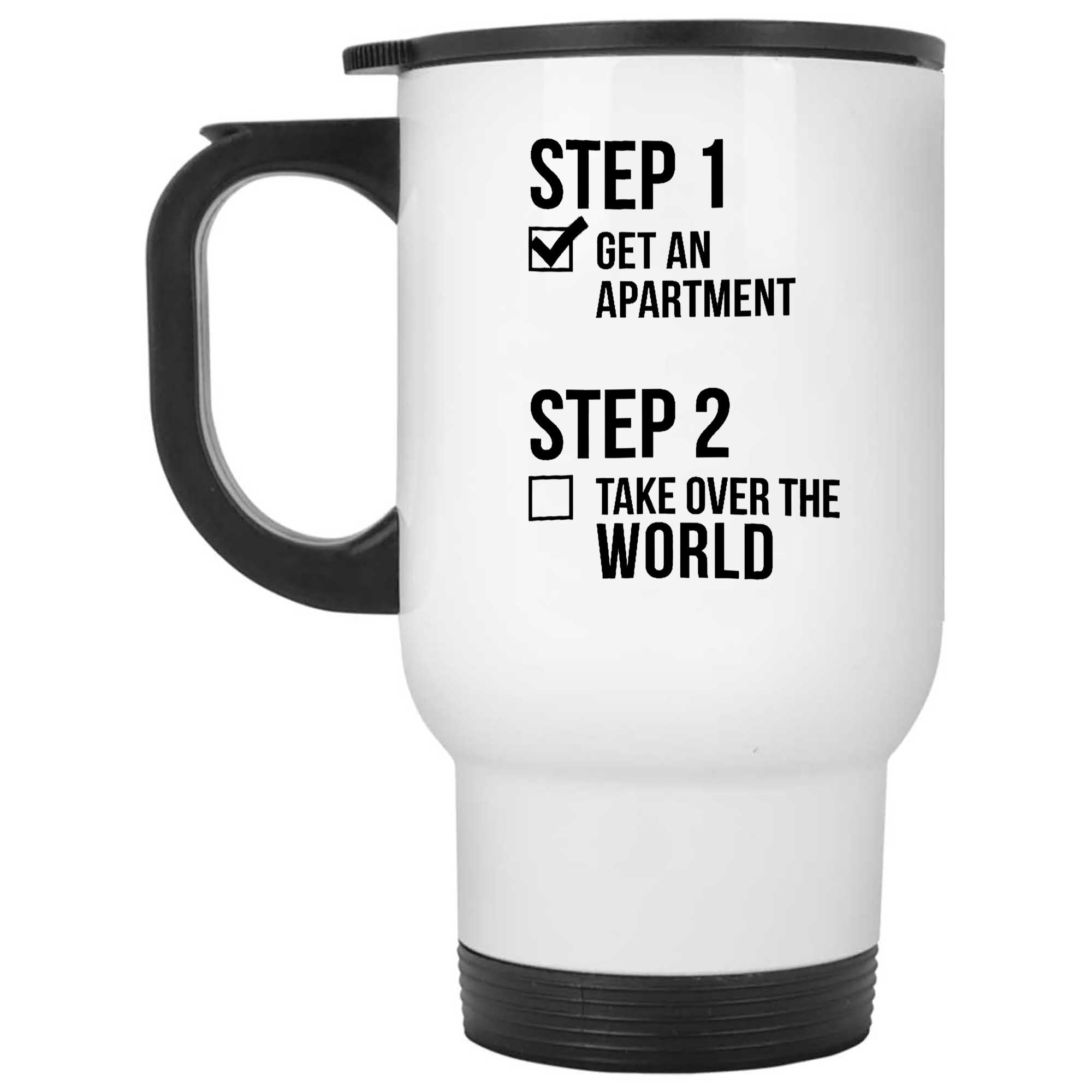 Skitongifts Funny Ceramic Novelty Coffee Mug First Apartment, New Apartment , Apartment Housewarming v5yxD3R