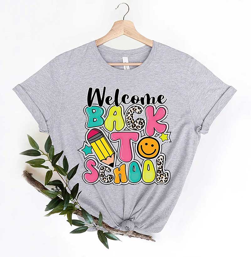 First Day of School Shirt Happy First Day of School Shirt Teacher Shirt Teacher Life Shirt School Shirts 1st Day of School Shirt