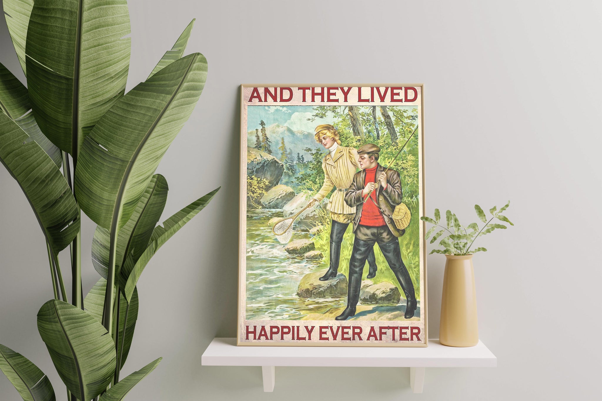 Fishing Couple And They Lived Happily Ever After-TT0208