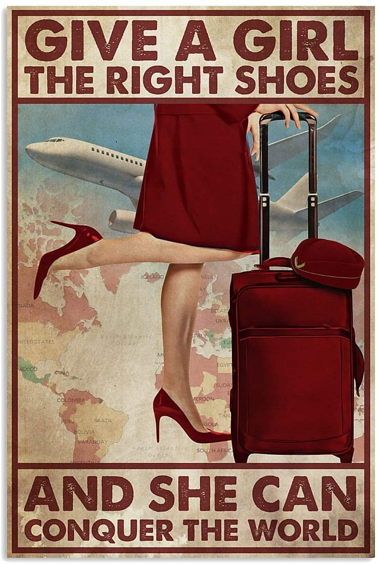 Flight Attendant Conquer World 2 Give Woman The Right Shoes