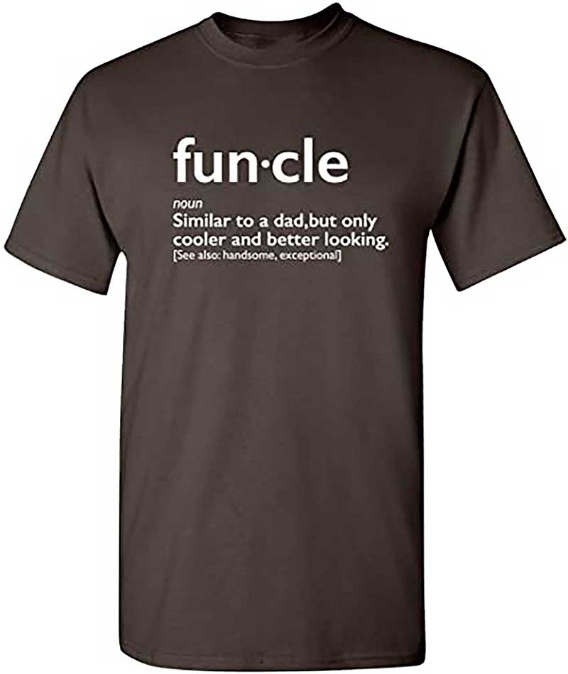 Skitongift Funcle Gift for Uncle Graphic Novelty Sarcastic Mens Very Funny T Shirt
