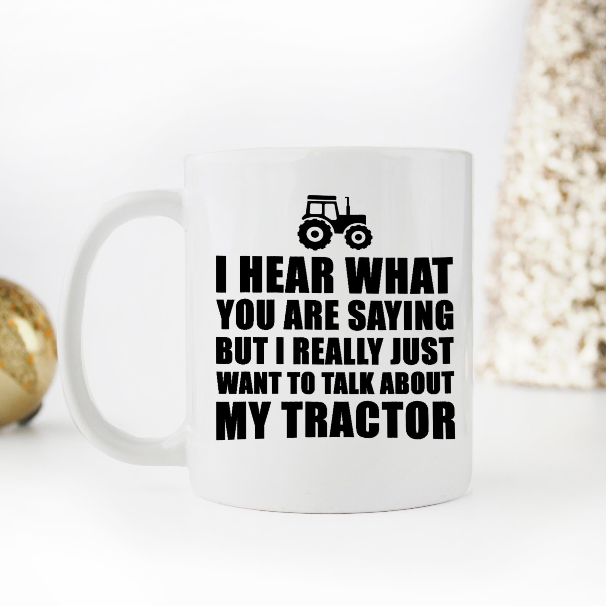 Skitongifts Funny Ceramic Novelty Coffee Mug Funny Idea Farm Lover I Just Want T Talk About My VGAhLd5
