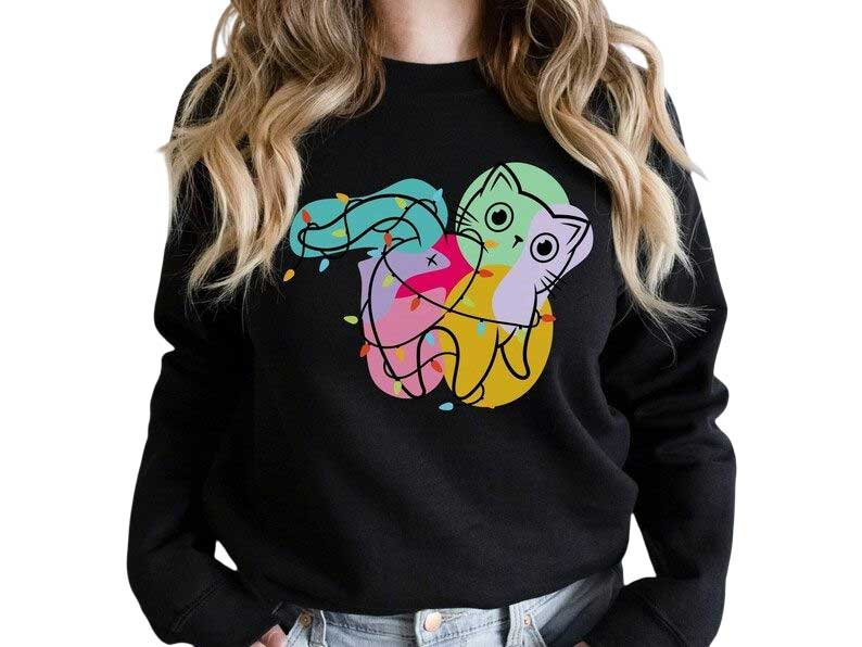 Skitongift-Funny-Cat-Sweatshirt-Cheeky-Cat-Top-Cat-Mom-Gift-Cat-Dad-Gift-Hilarious-Cat-Lover-Gift-Funny-Shirts-Long-Sleeve-Tee