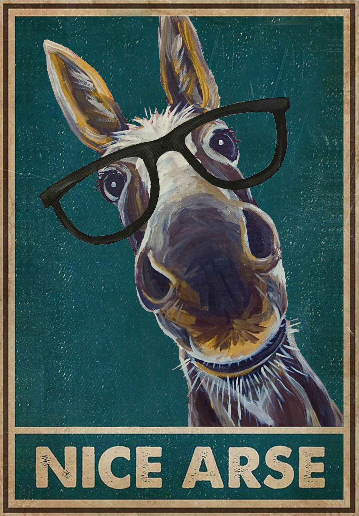 Funny Face Nice Arse Donkey 1-TT0608