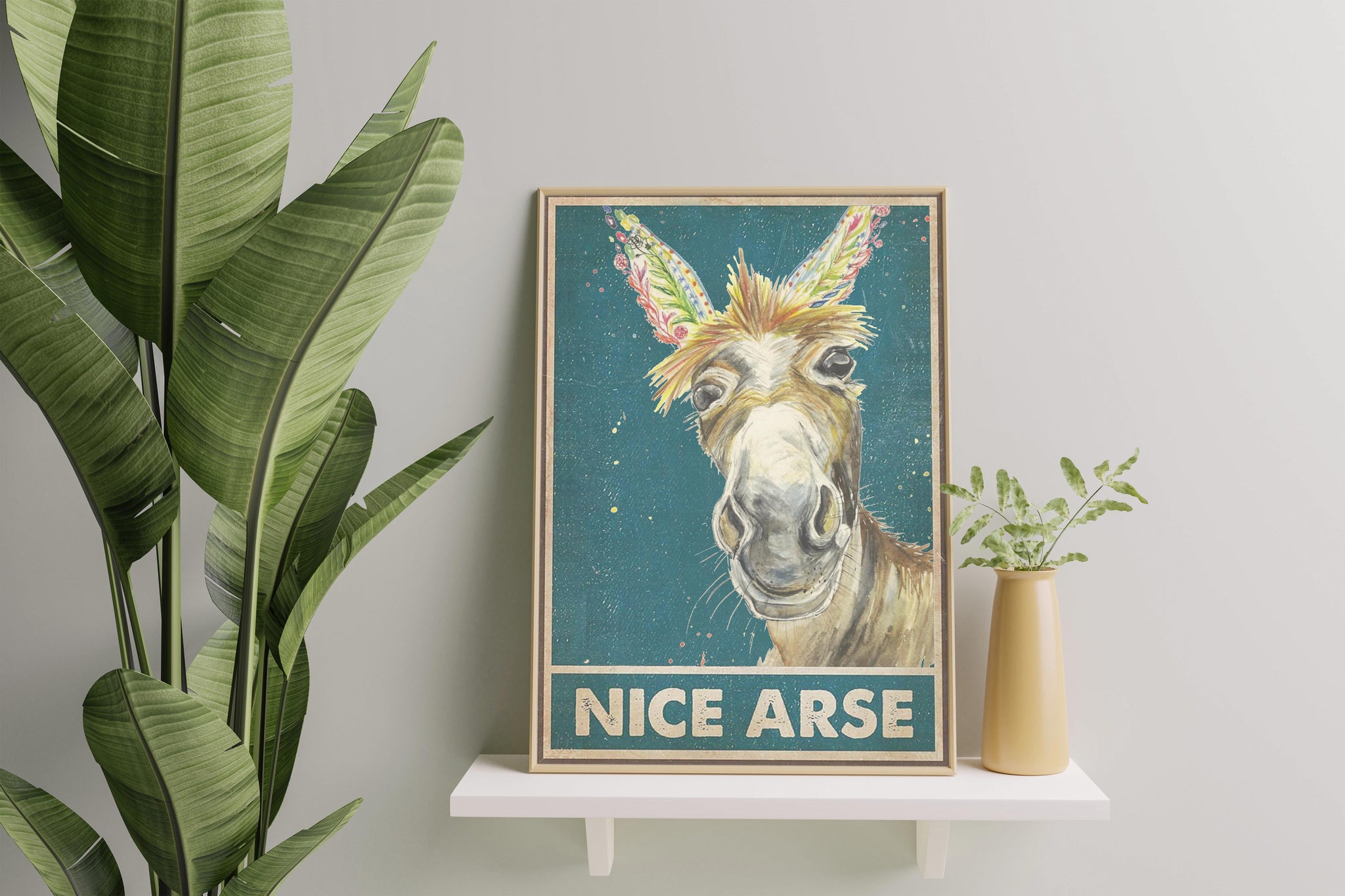 Funny Face Nice Arse Donkey 8-TT0608