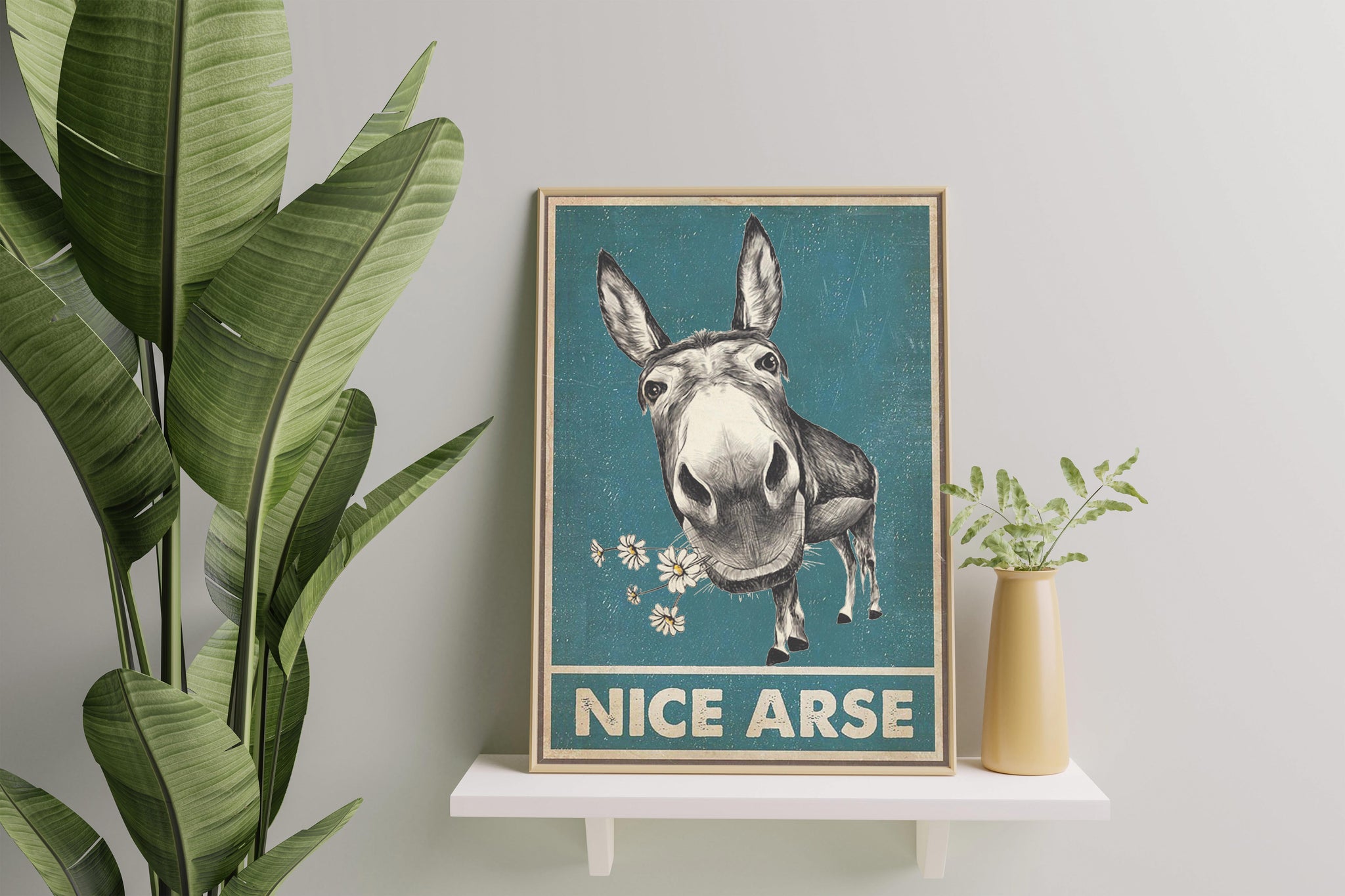 Funny Face Nice Arse Donkey 9-TT0608