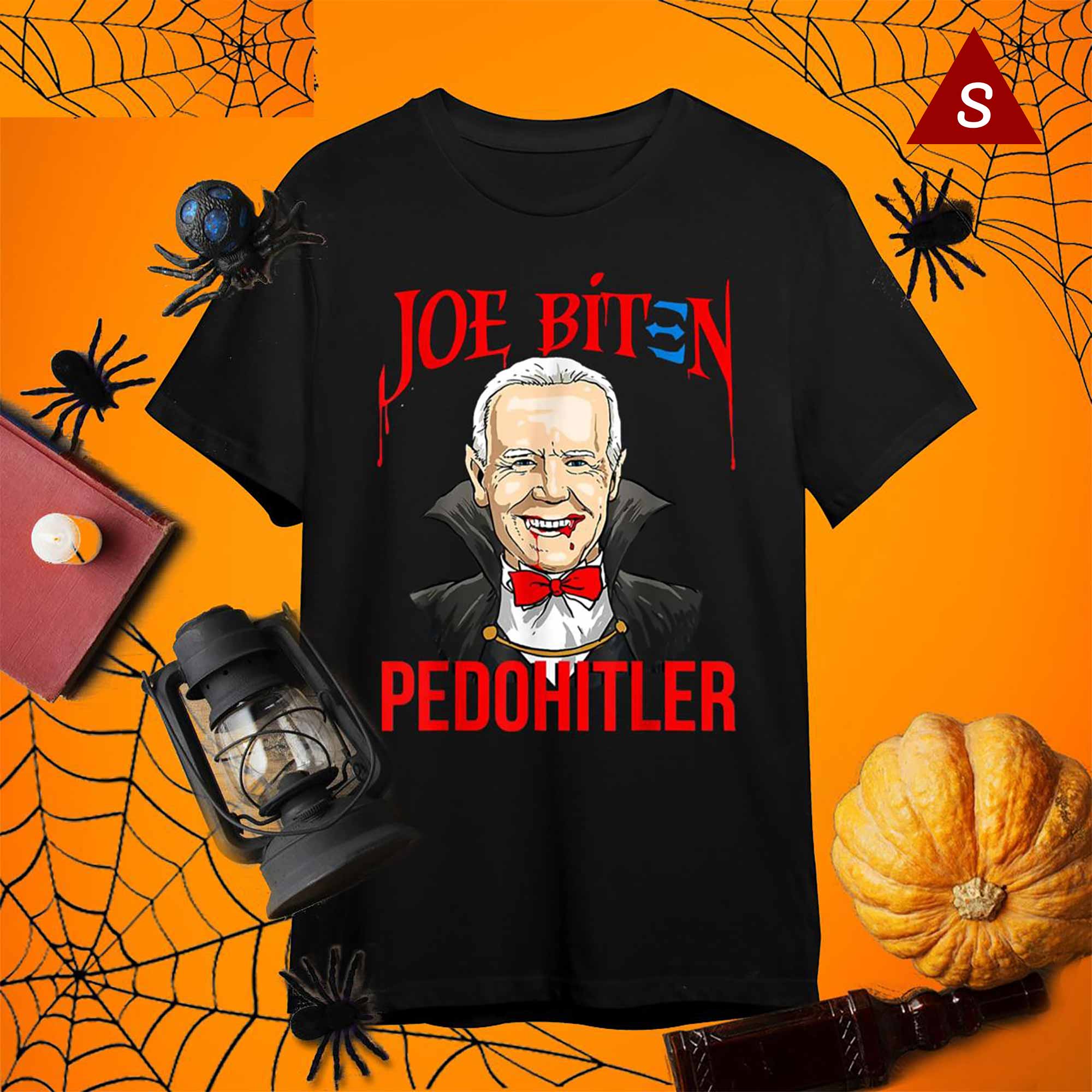 Skitongift Funny Joe Biden Anti Joe Biden Halloween Joe Biden Halloween T Shirt