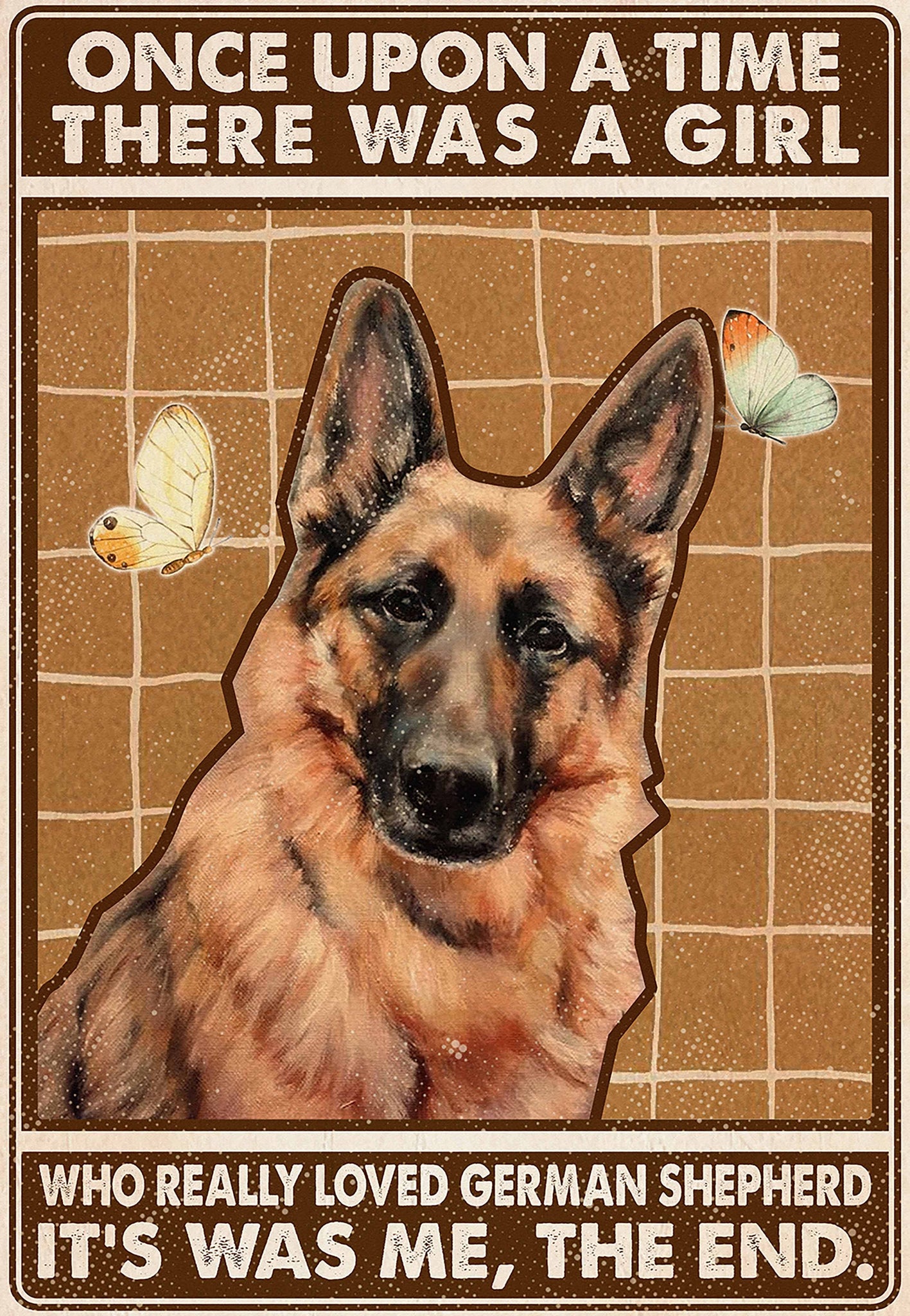 German Shepherd - Really Loved Beagle It Was Me The End-MH1008