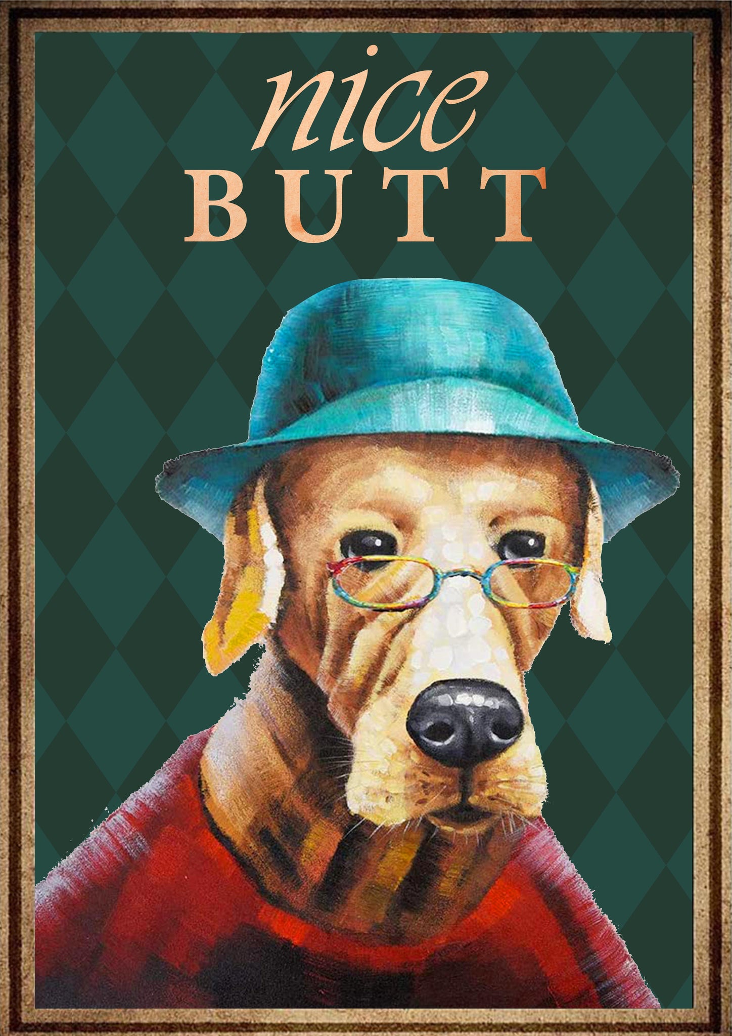 German Shorthaired Pointer Nice Butt Vintage-TT0708