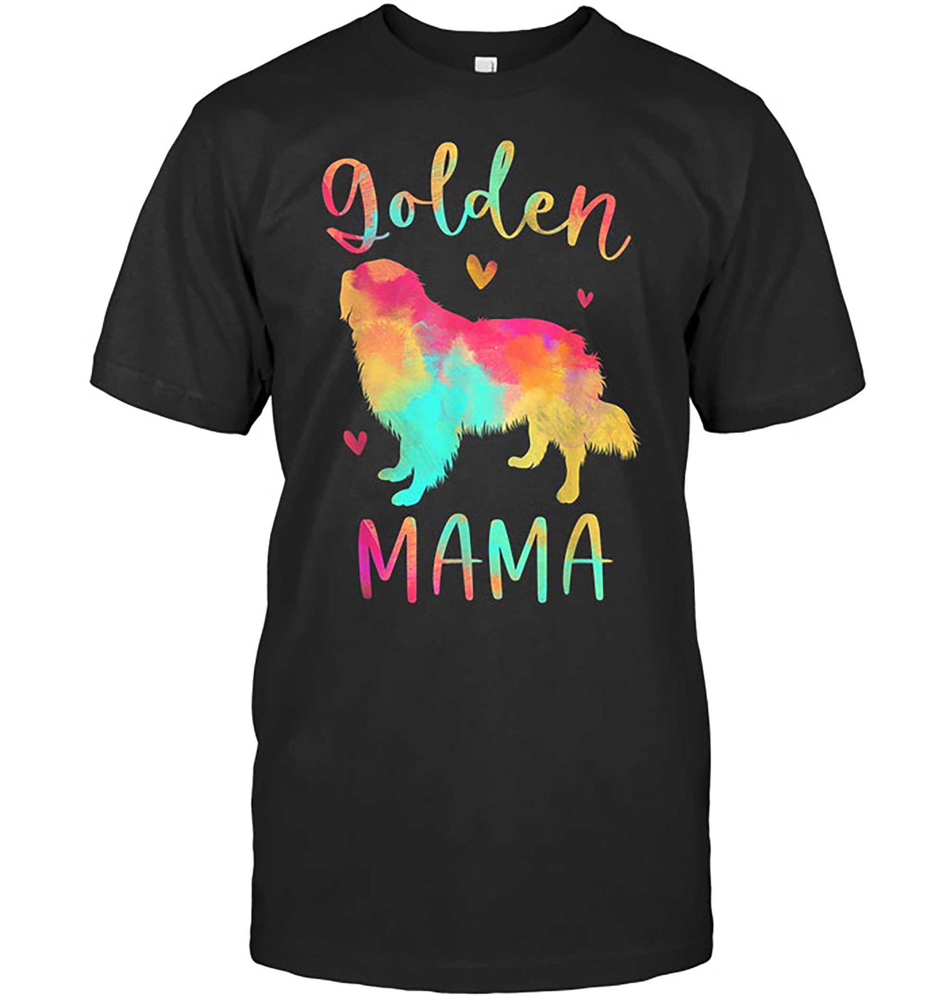 Skitongift-Golden-Mama-Golden-Retriever-Gifts-Dog-Mom-T-Shirt-Funny-Shirts-Hoodie-Sweater-Short-Sleeve-Casual-Shirt