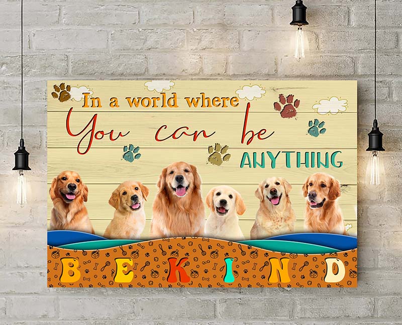 Golden Retriever in A World Where You Can Be Anything-VT0705